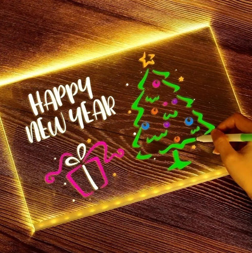 LED Drawing Board For Kids 35 cm x 26 cm