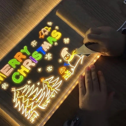 LED Drawing Board For Kids 35 cm x 26 cm