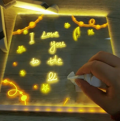 LED Drawing Board For Kids 35 cm x 26 cm