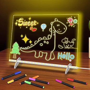 LED Drawing Board For Kids 35 cm x 26 cm